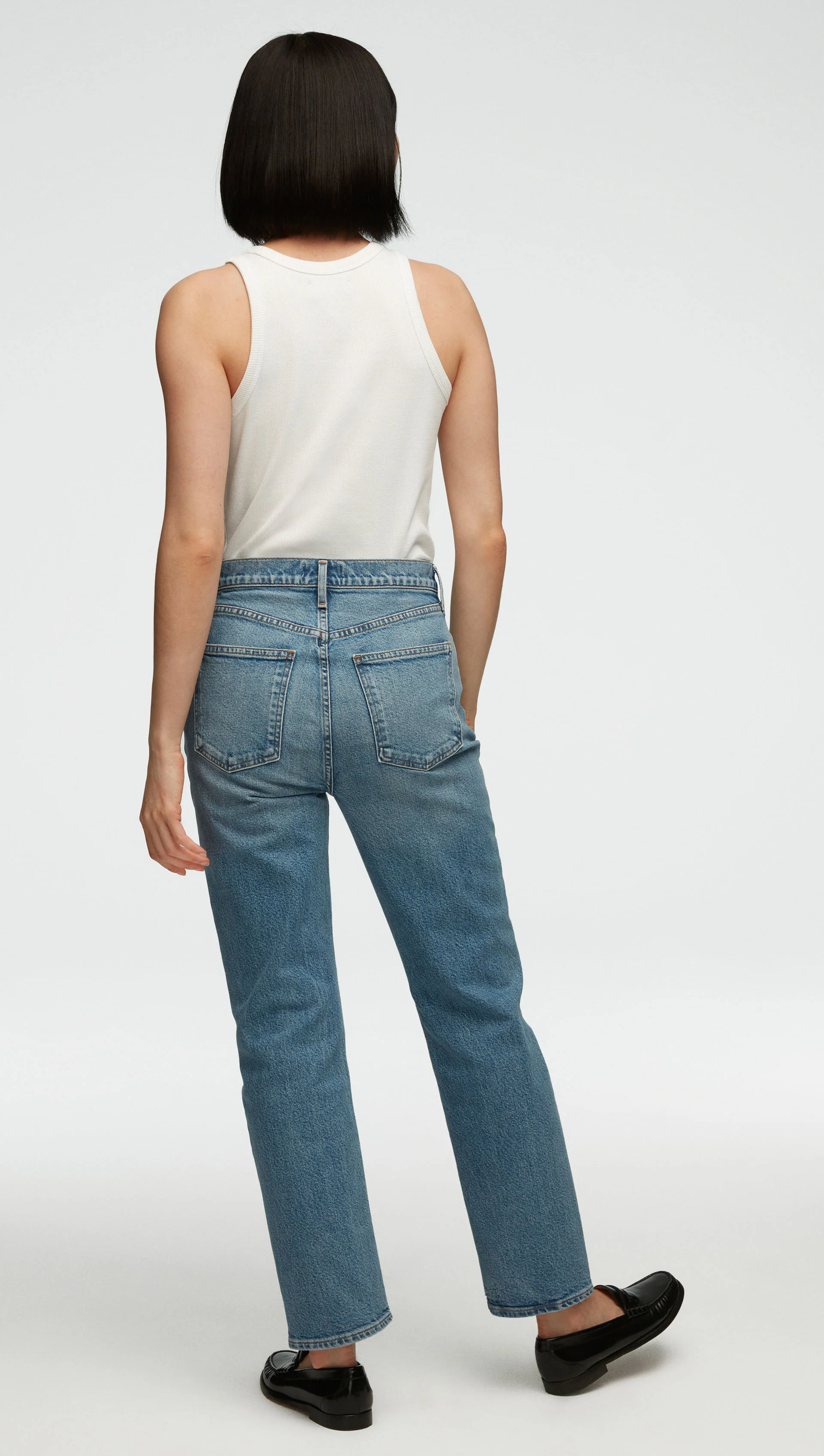 AGOLDE x High Rise Stovepipe | Neptune - Image 4