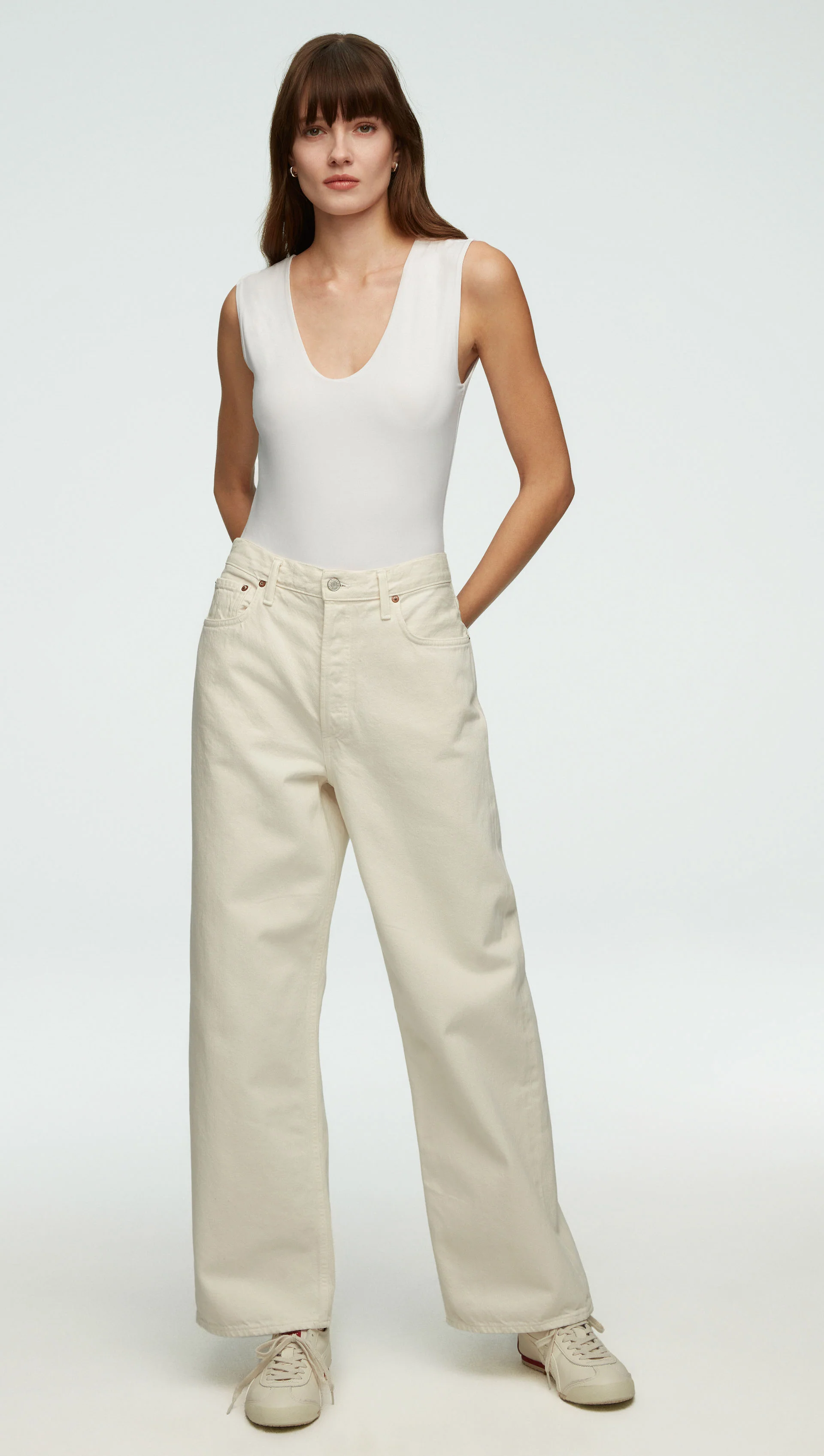 AGOLDE x Low Slung Baggy | Sesame - Image 7