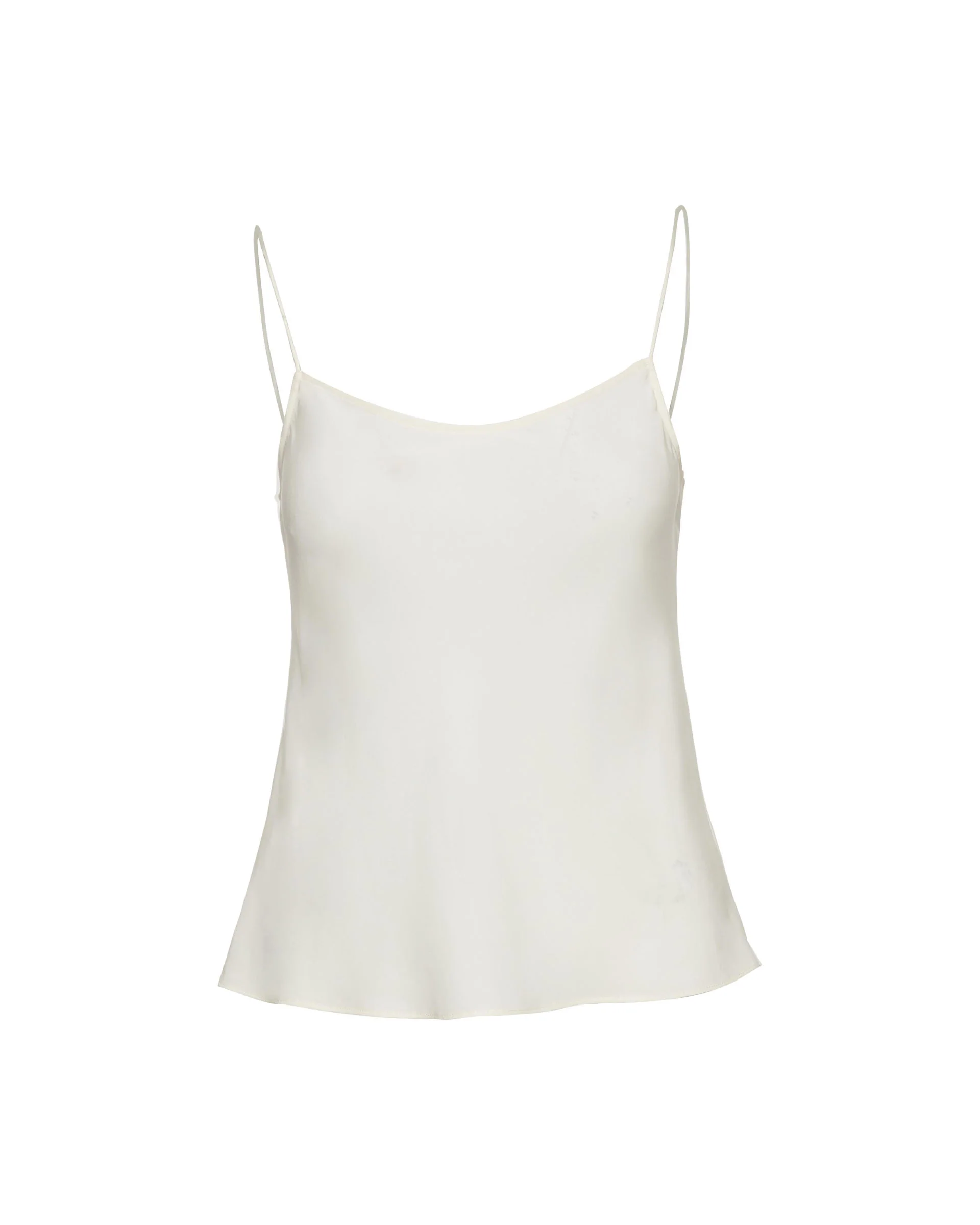 Camisole in Matte-side Silk Charmeuse | Ivory - Image 5