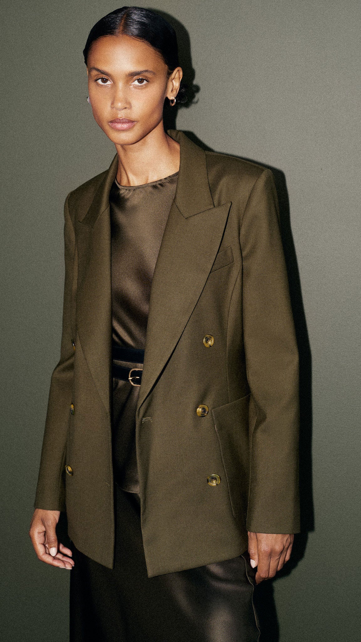 Chelsea Blazer in Seasonless Wool | Basil - Image 7