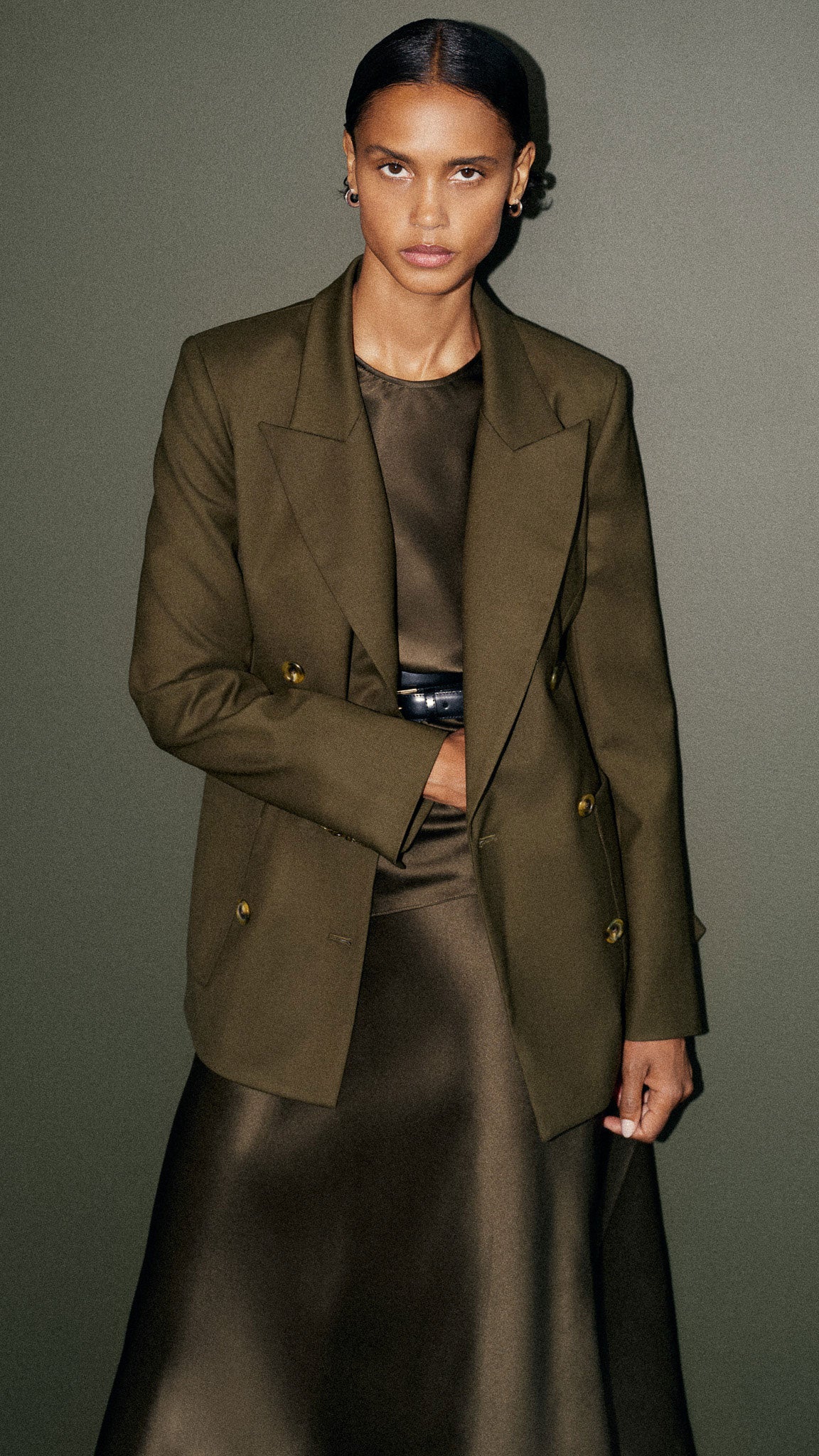 Chelsea Blazer in Seasonless Wool | Basil - Image 8