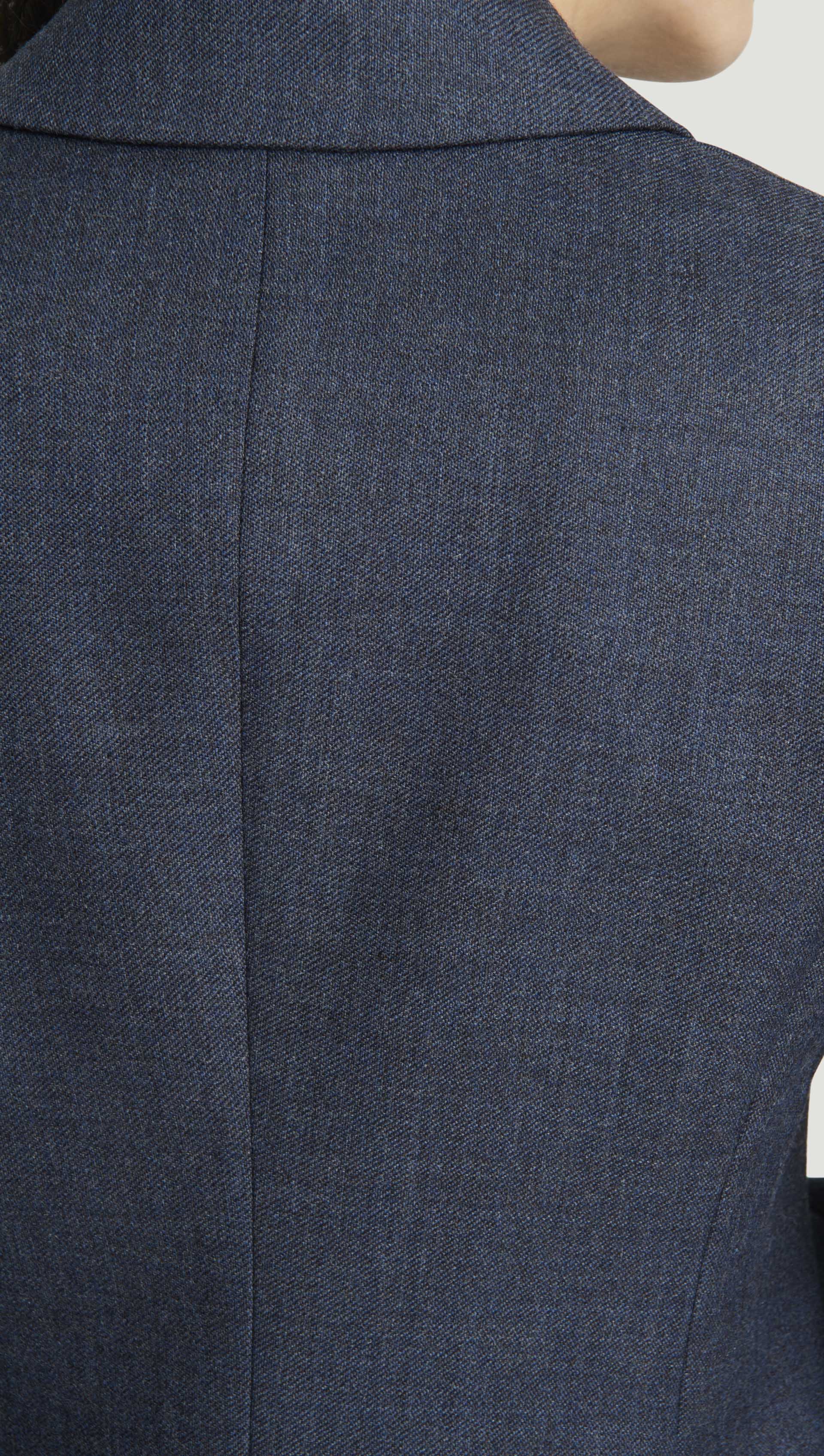 Patch Pocket Blazer in Bellagio Wool | Navy - Image 7
