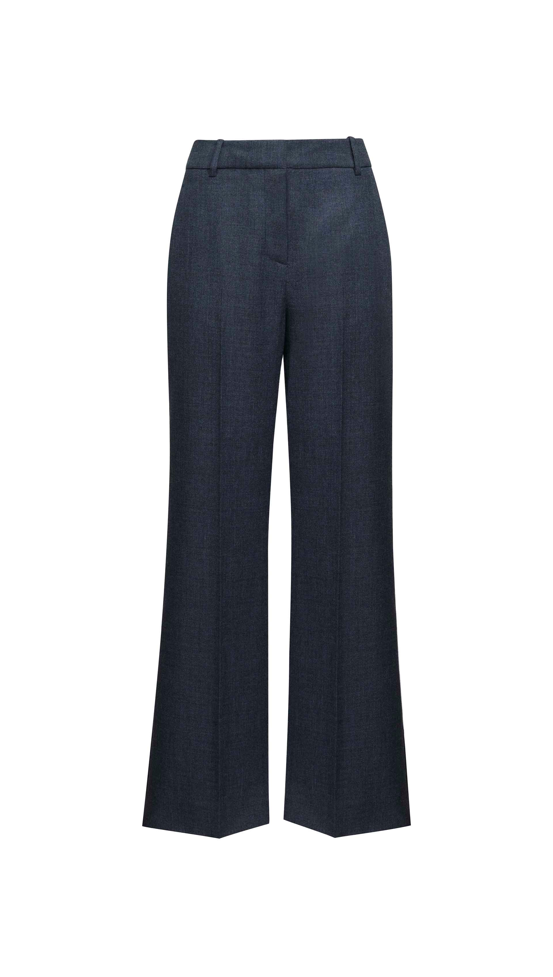 Soho Trouser in Bellagio Wool | Navy - Image 6
