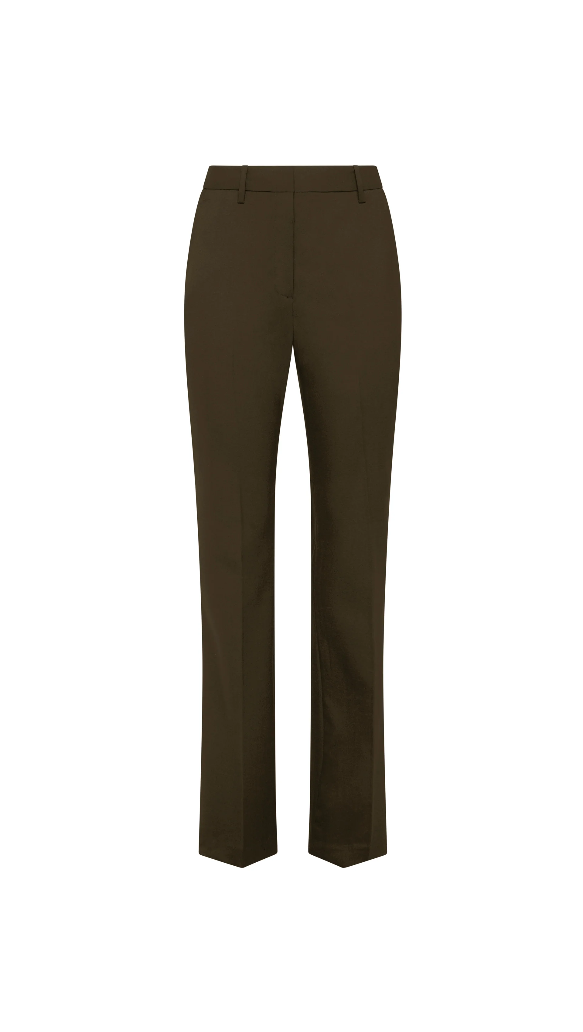 Straight Leg Trouser in Seasonless Wool | Tobacco - Image 5