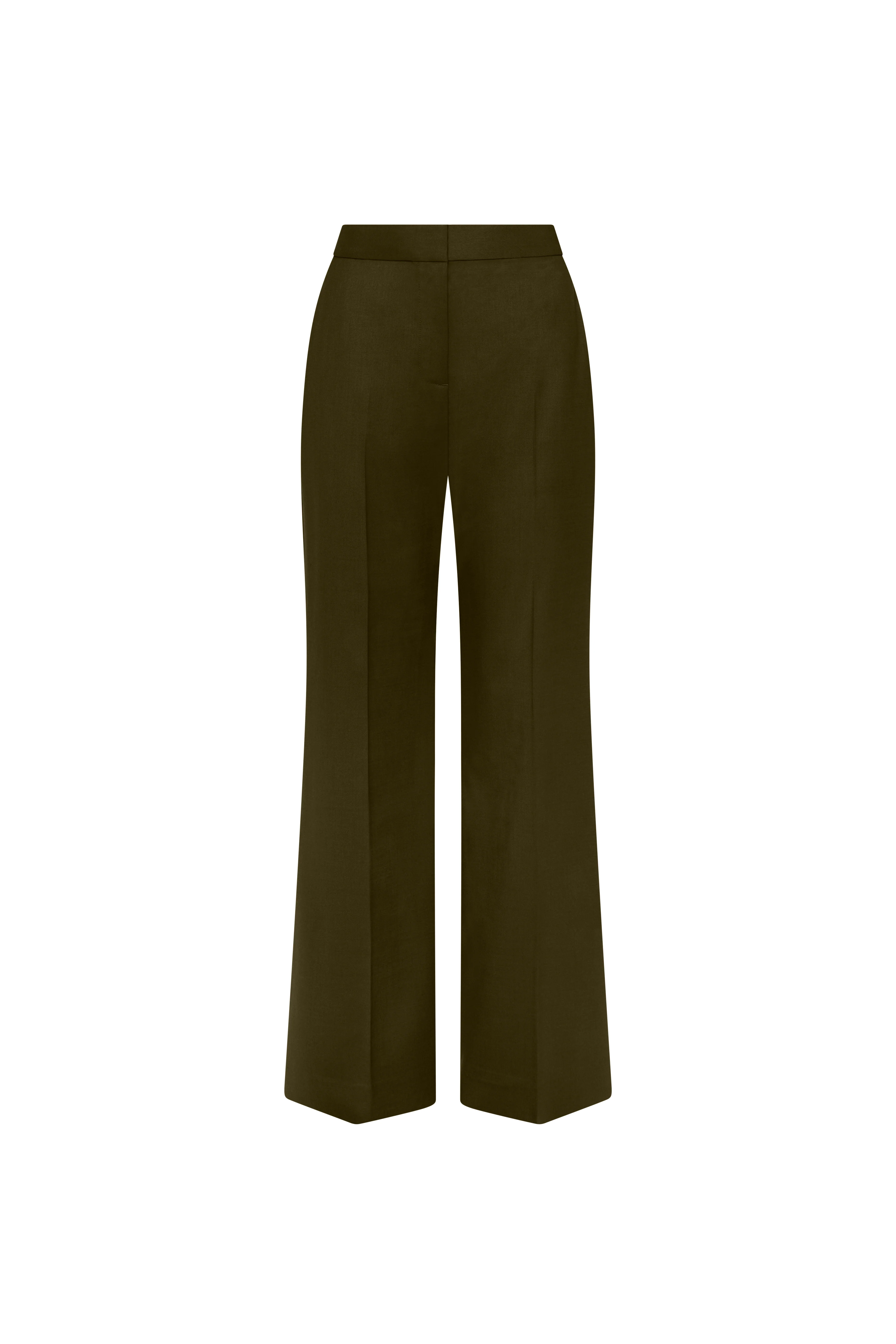 Wide Leg Trouser in Seasonless Wool | Basil - Image 7