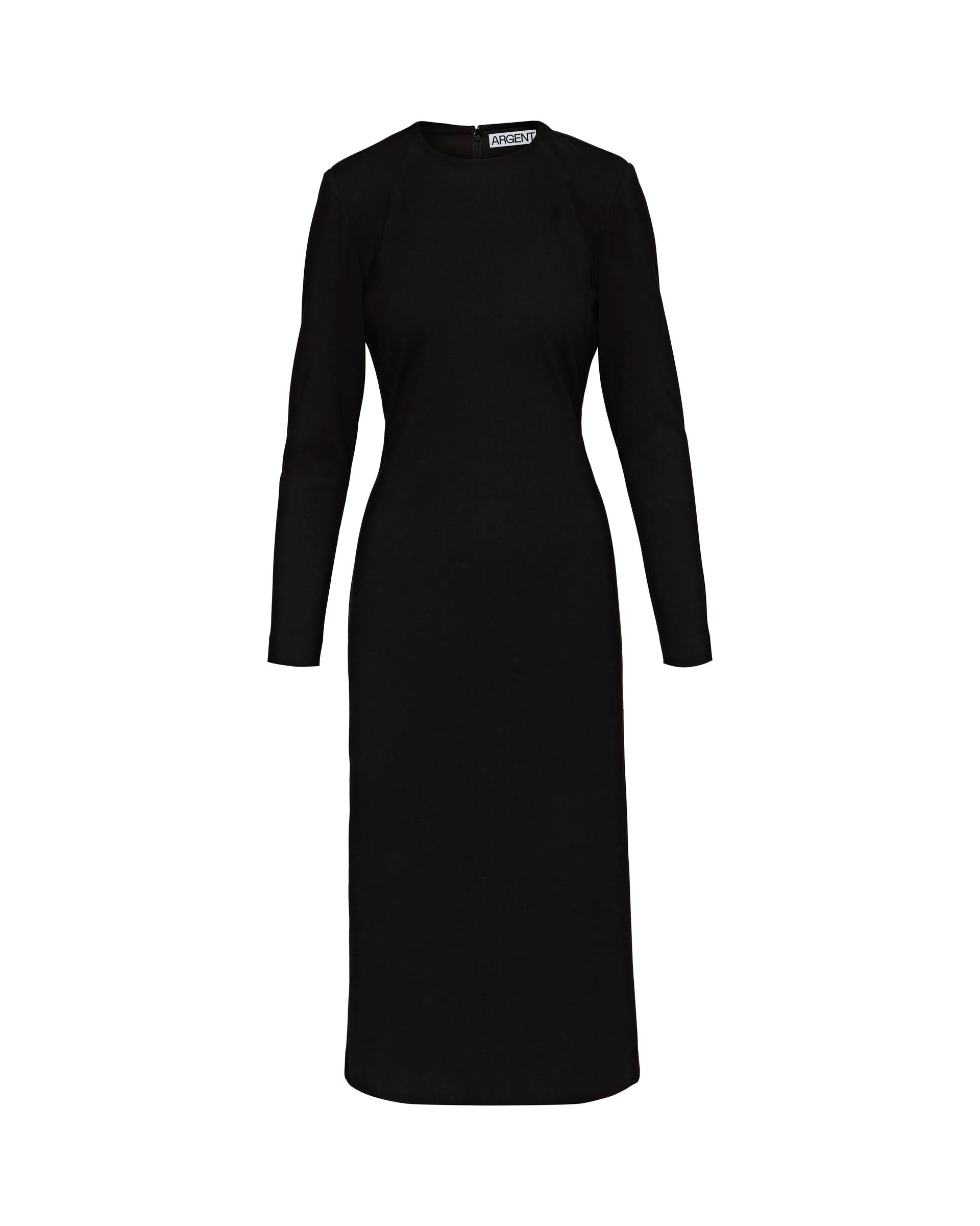 Work Dress in Ponte Jersey | Black - Image 9